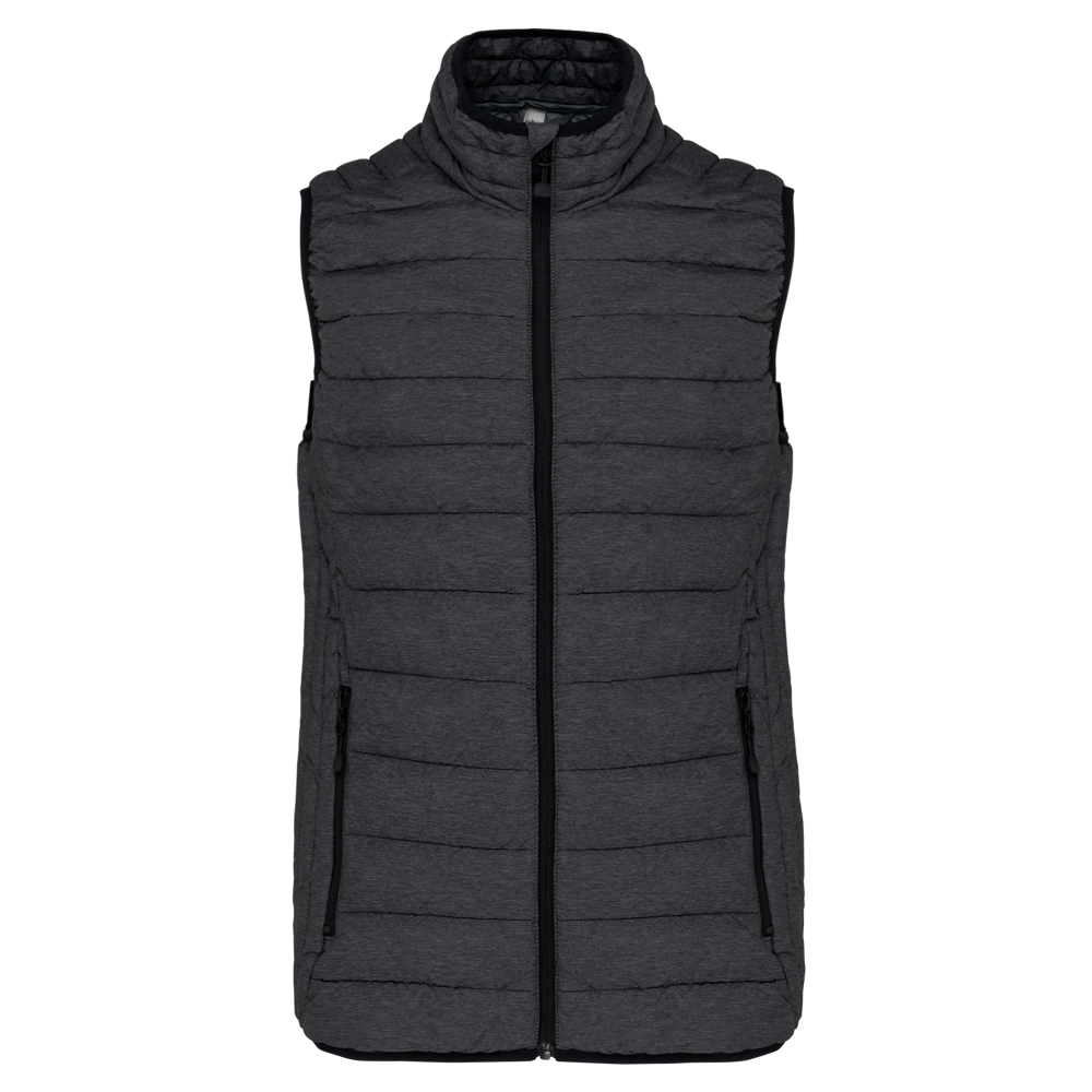 K6114 - Leichte Damen-Steppweste - Marl Dark Grey