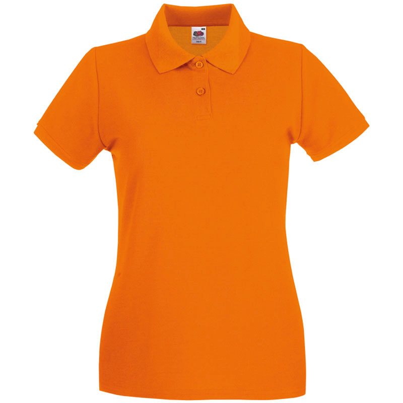 630300 - Ladies Premium Polo - Orange