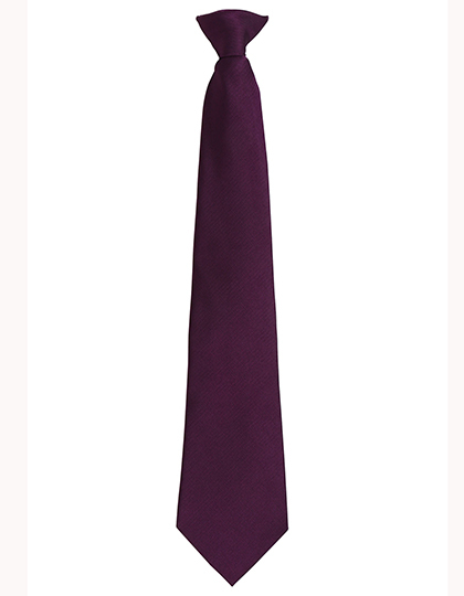 Premier Workwear - Colours Orginals Fashion Clip Tie - Purple (ca. Pantone 518C)