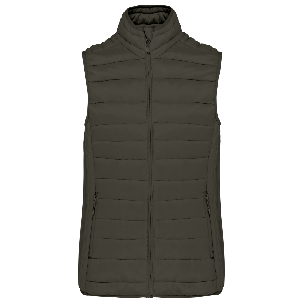 K6114 - Leichte Damen-Steppweste - Dark Khaki