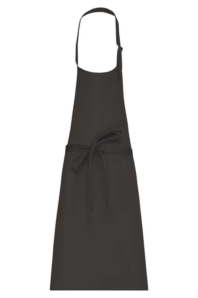 K8000 - Schürze aus mischgewebe ohne Tasche - Dark Grey
