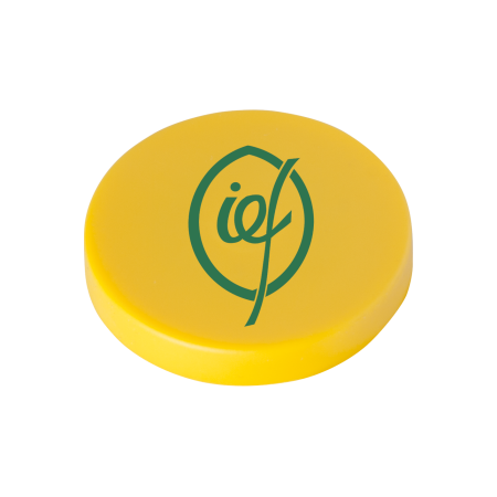 Haftmagnet Ø 40 mm - gelb