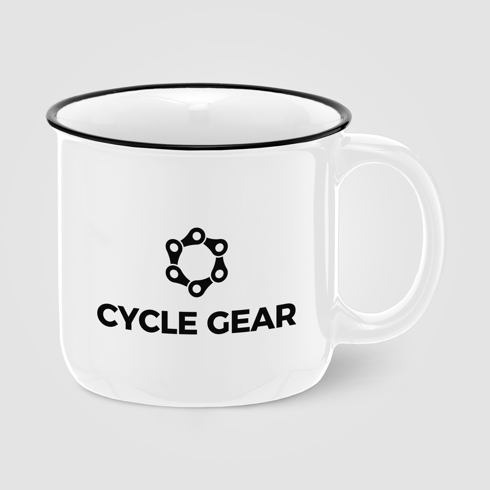 Adventure - 445 ml Campfire Keramiktasse - Weiß (#FFFFFF)