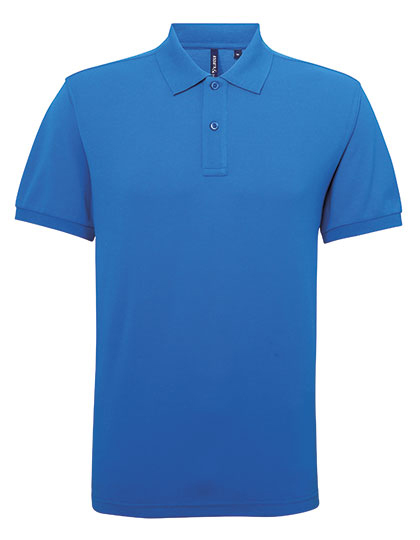 Asquith & Fox - Men´s Polycotton Blend Polo - Sapphire