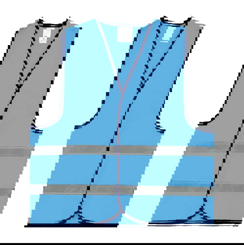 Reflektierende Promo-Weste - Hellblau (638C) / Hellblau