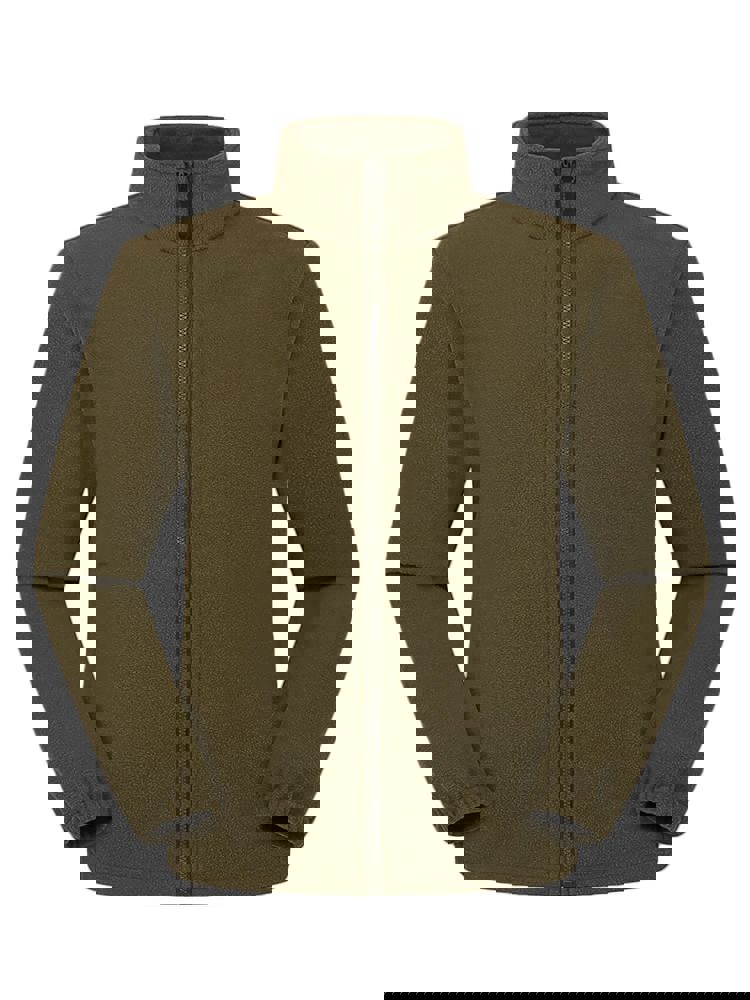 BS Peak Fleecejacke mit durchgehendem Reißverschluss, 290 gr/m² - Military (PMS 7771C)