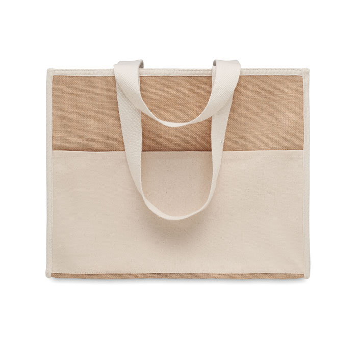 CAMPO DE GELI - Jute-Canvas Shopping Tasche