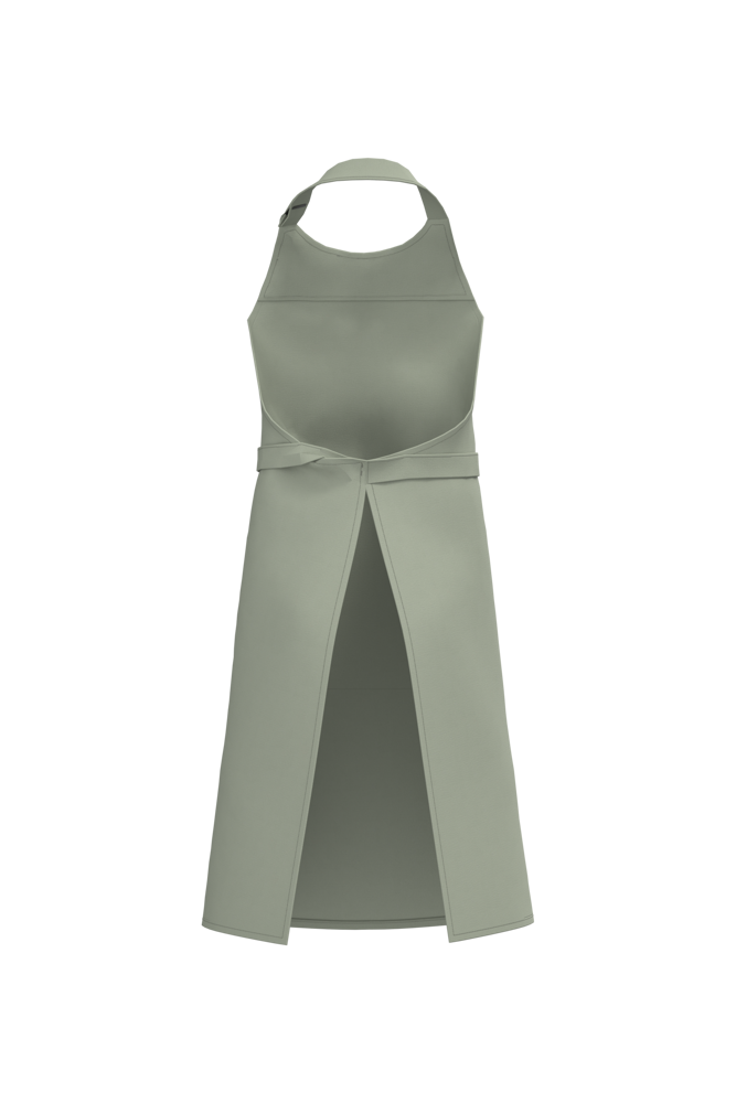 K8007 - Bio-Baumwolle Schürze mit Tasche