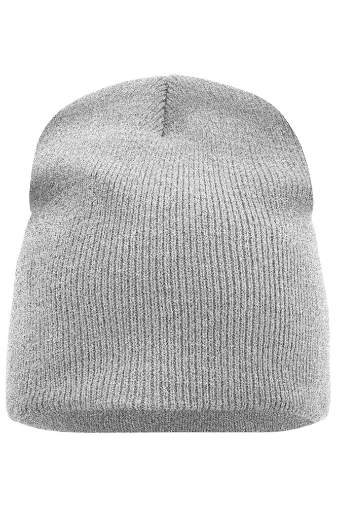 Beanie No.1 - Light-grey-melange (ca. Pantone 421C)
