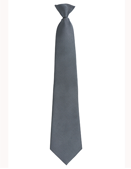 Premier Workwear - Colours Orginals Fashion Clip Tie - Dark Grey (ca. Pantone 431C)