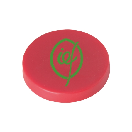 Haftmagnet Ø 40 mm - rot