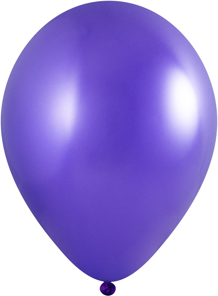 Ballons ohne Druck 85/95 cm - Ø 33 cm - 11 inch - Violett Metallic (2470) (± PMS 268)