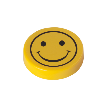 Haftmagnet Ø 30 mm - gelb