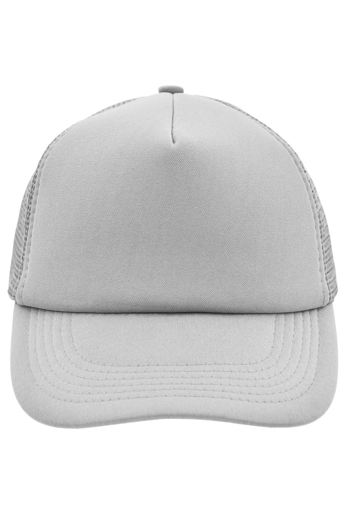 5 Panel Polyester Mesh Cap - Light-grey (ca. Pantone 400C)