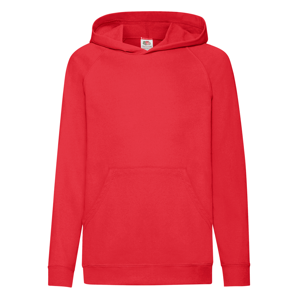 620090 - Lightweight Hooded Sweat Kids - rot