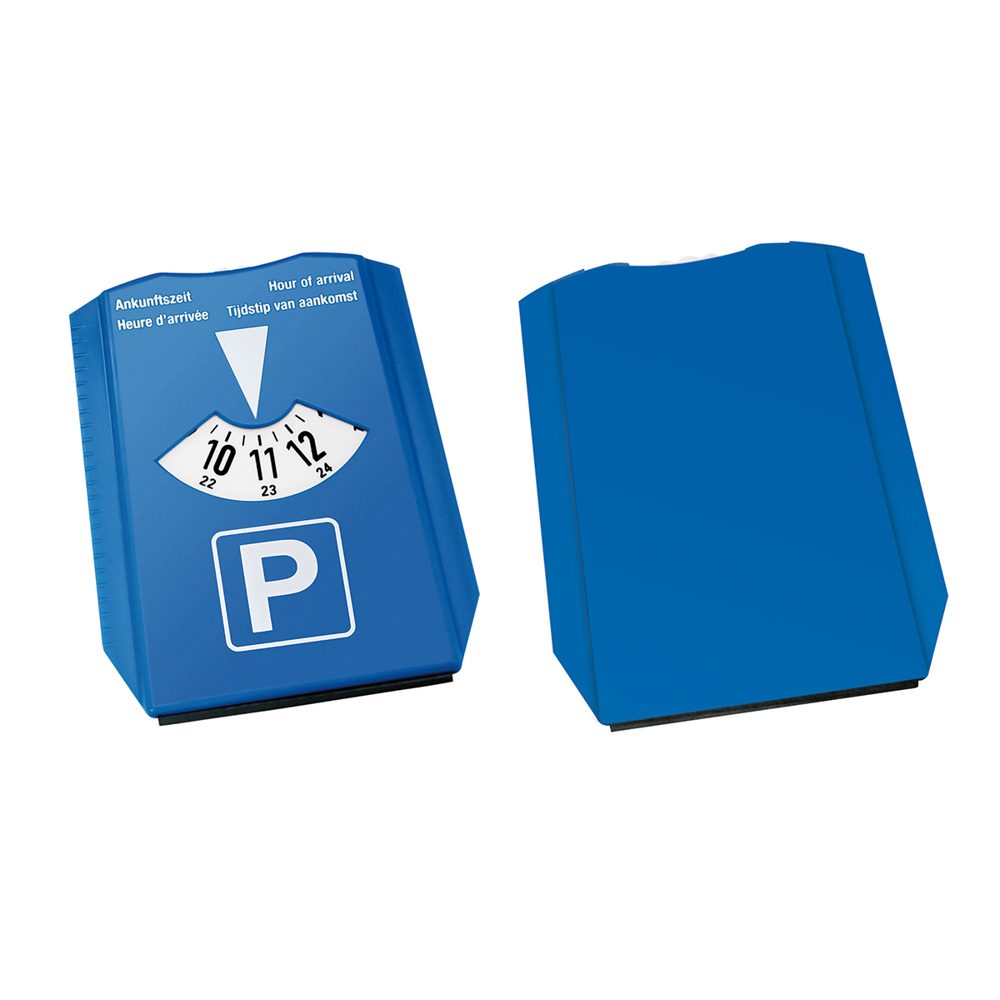 Parkscheibe "Alpha" - blau/blau