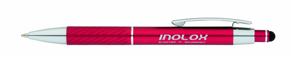 Penko - Kugelschreiber ABA Touch aus Metall - rot