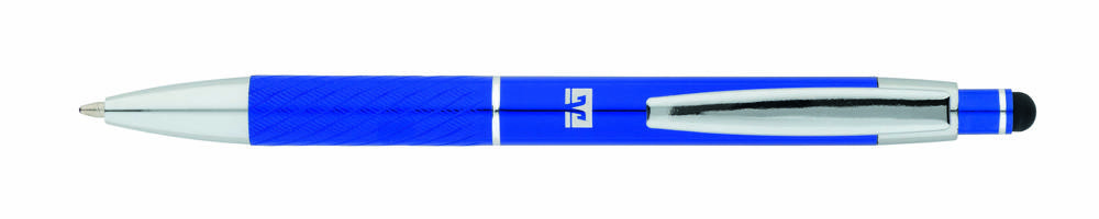 Penko - Kugelschreiber ABA Touch aus Metall - blau