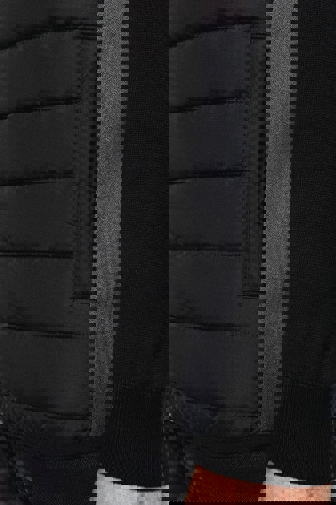 K6170 - Bodywarmer aus zwei Materialien für Herren