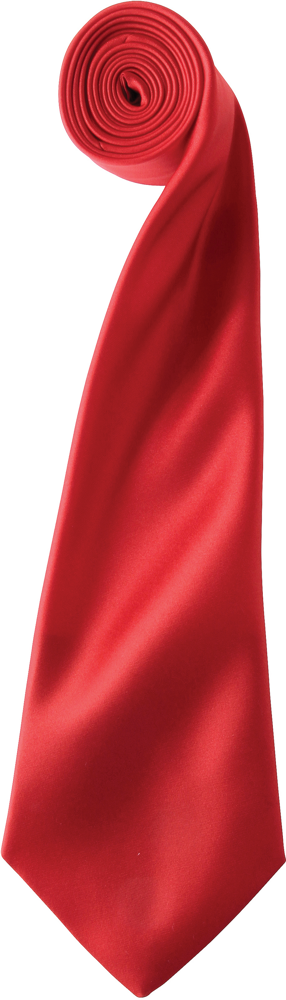 PR750 - colours' Satin Tie - Red