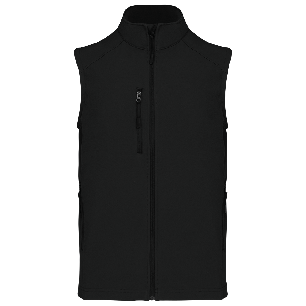 K403 - Herren Softshell Bodywärmer - Black