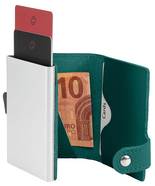C-Secure RFID Börse - grün