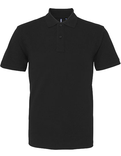 Asquith & Fox - Men´s Classic Fit Polo - Black
