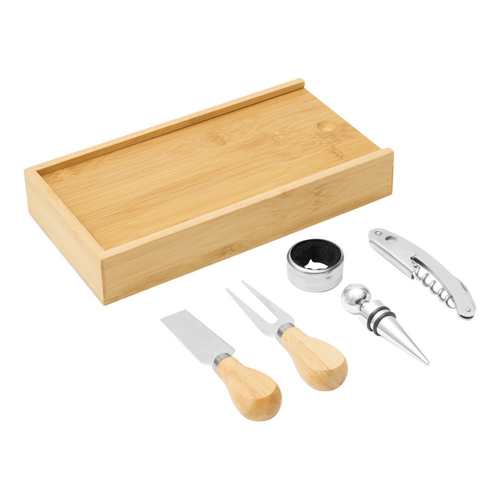 BAMBOO WINE - Wein- und Käseset