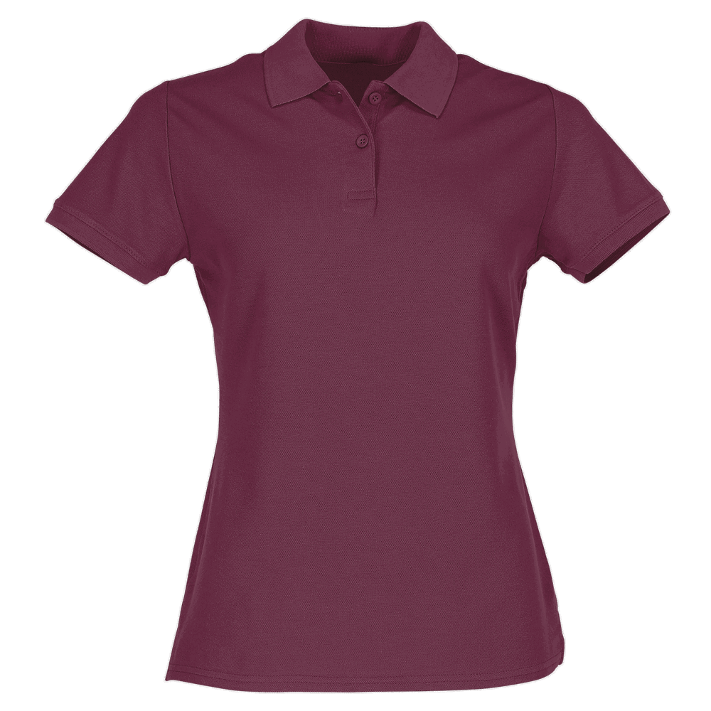630300 - Ladies Premium Polo - burgund