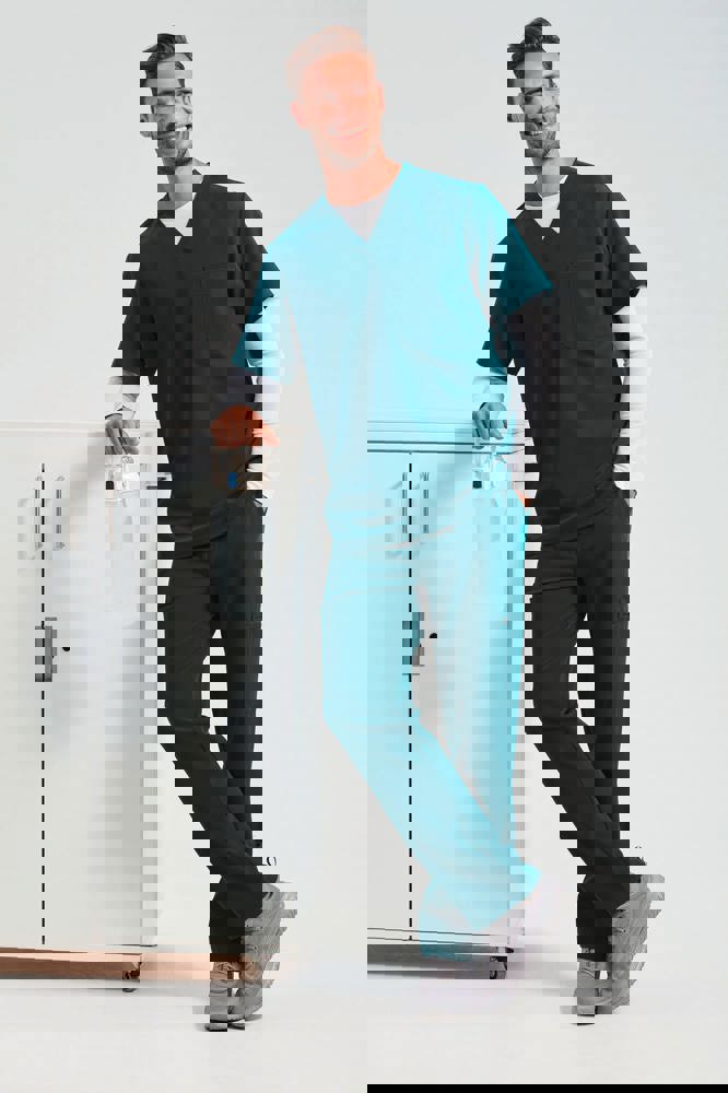 NN200 - Stretch-Tunika für Herren mit kurzen Ärmeln