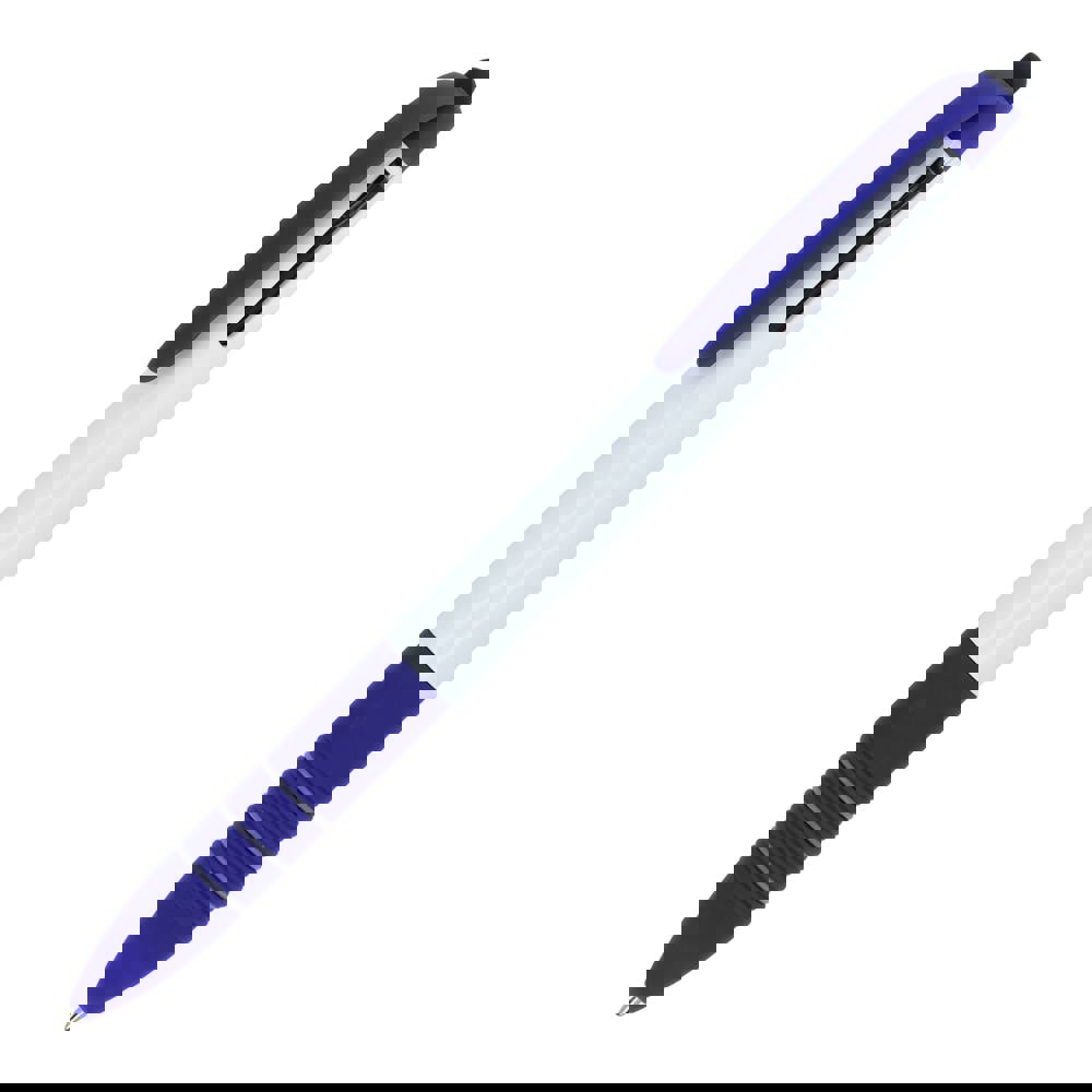 3-Farben-Stift Berlin - Weiss / Dunkelblau