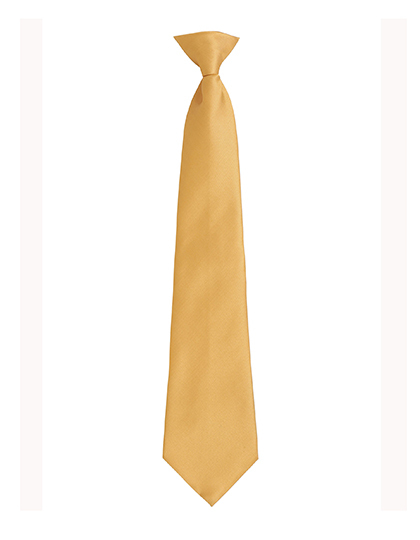 Premier Workwear - Colours Orginals Fashion Clip Tie - Gold (ca. Pantone 7499C)