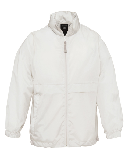 B&C COLLECTION - Kids´ Jacket Sirocco - White