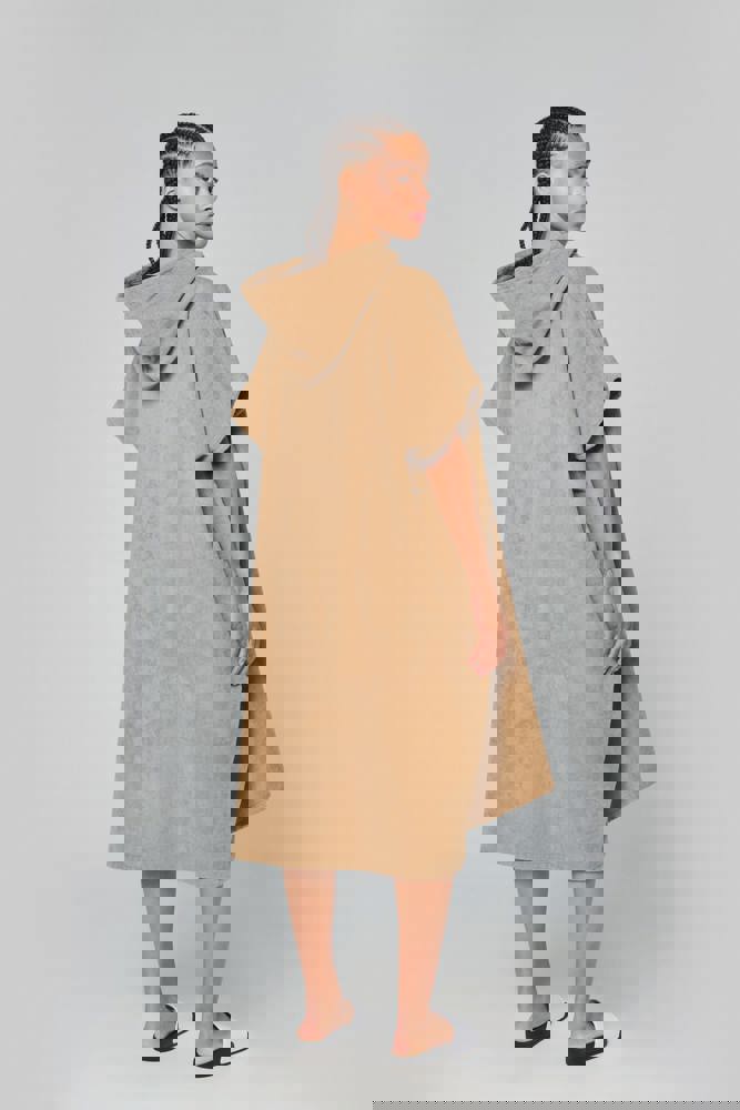 PA581 - Unisex-Frottee-Poncho mit Kapuze