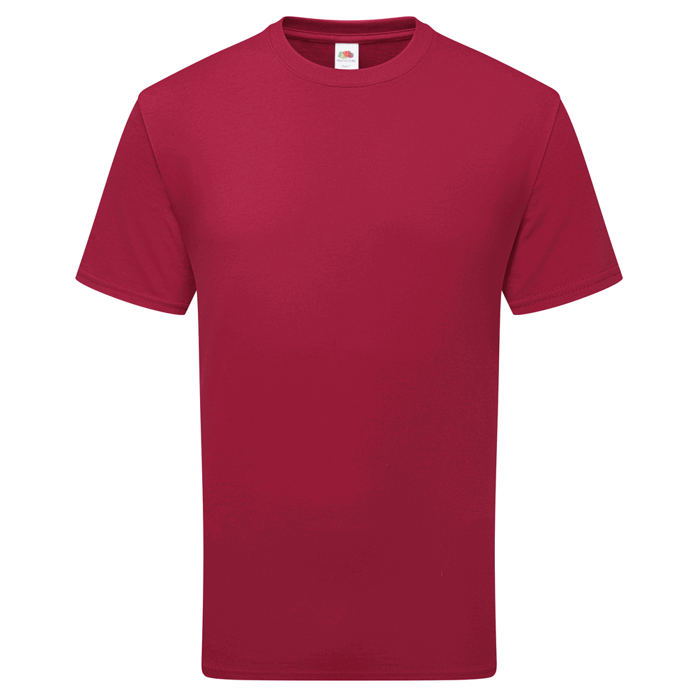 613620 - Pure Cotton T-Shirt - Cranberry
