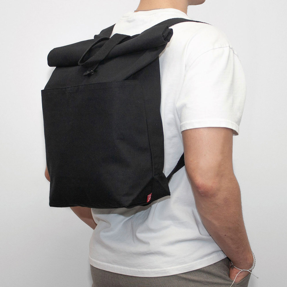 SEATTLE – Wickelrucksack aus schwerer Canvas-Baumwolle