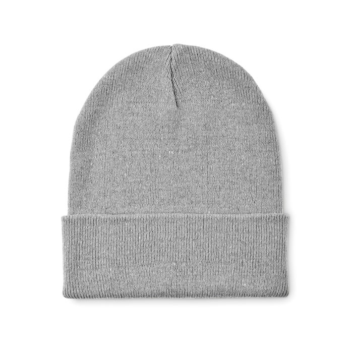 BEANIX - Beanie mit Bündchen - grau
