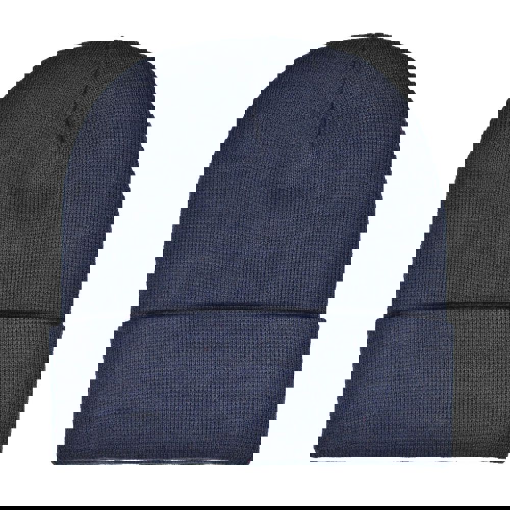100% rPET Strickmütze - Navy (PMS 533c) / Navy