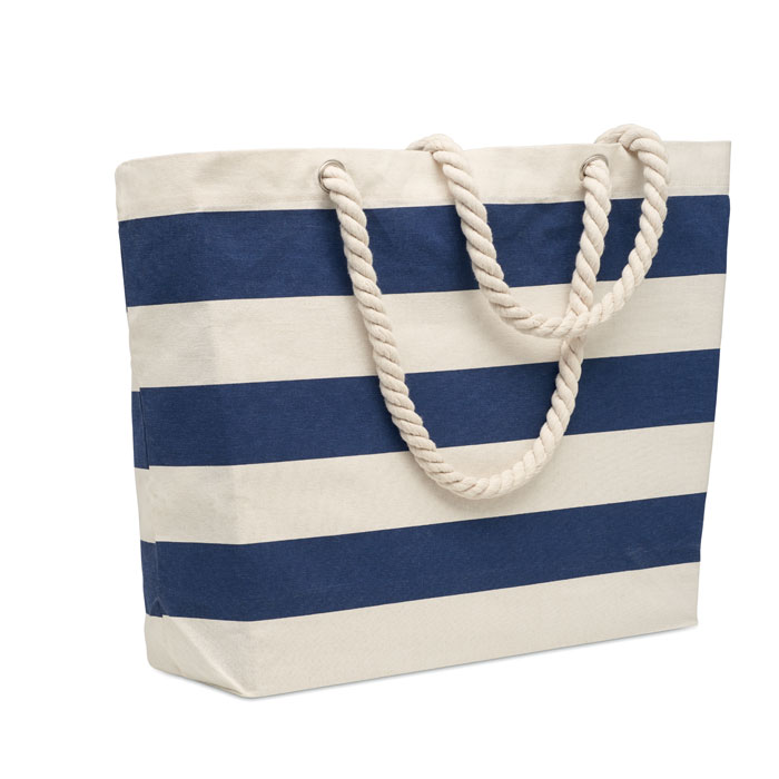 HEAVEN STRIPE - Strandtasche Baumwolle 220 g - blau