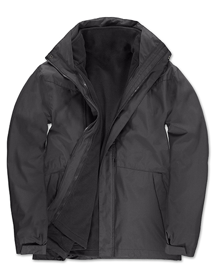 B&C COLLECTION - Jacket Corporate 3-in-1 - Dark Grey (Solid)