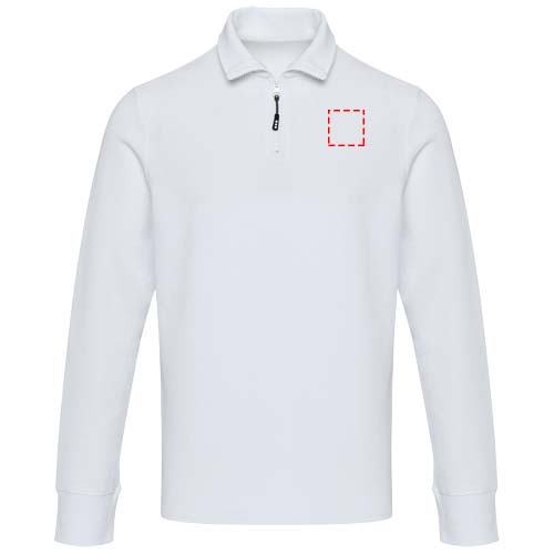 Apollo Langarm Poloshirt Unisex mit Reißverschluss