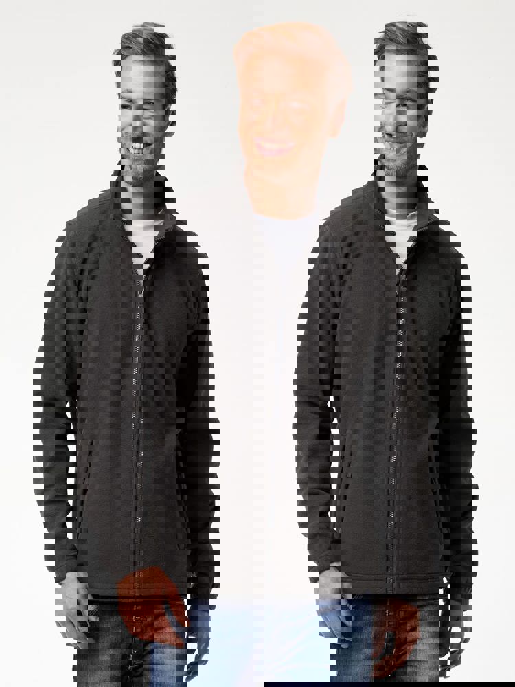 BS Peak Fleecejacke mit durchgehendem Reißverschluss, 290 gr/m²