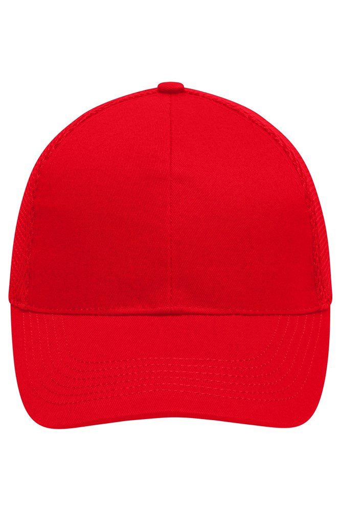 6 Panel Air Mesh Cap - Red (ca. Pantone 200C)