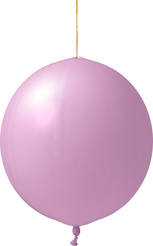 Bedruckte Punchballons 120/130 cm - Ø 45 cm - 18 inch - Rosa (6006) Pastel (± PMS 244)