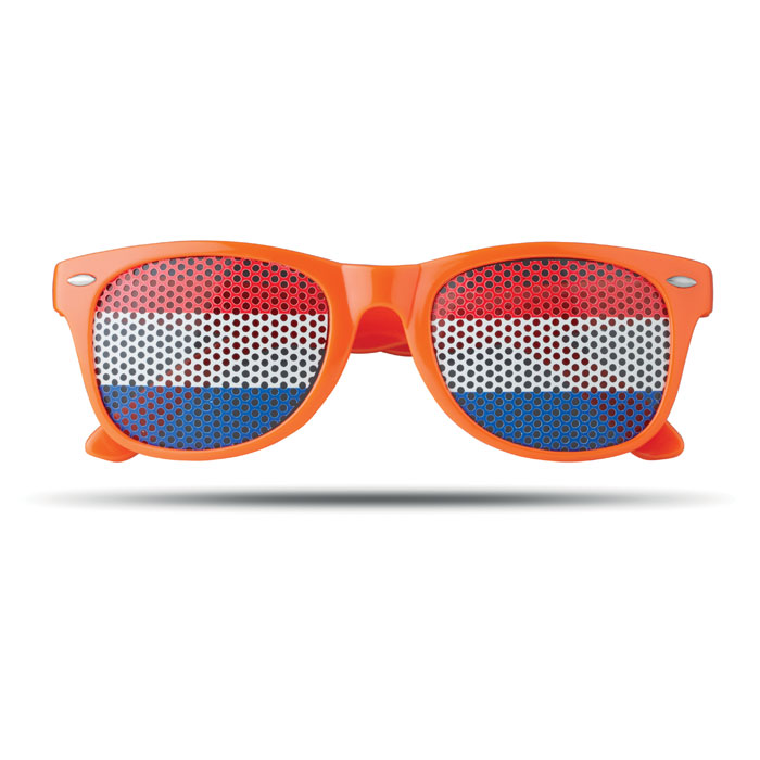 FLAG FUN - Fan Sonnenbrille - orange
