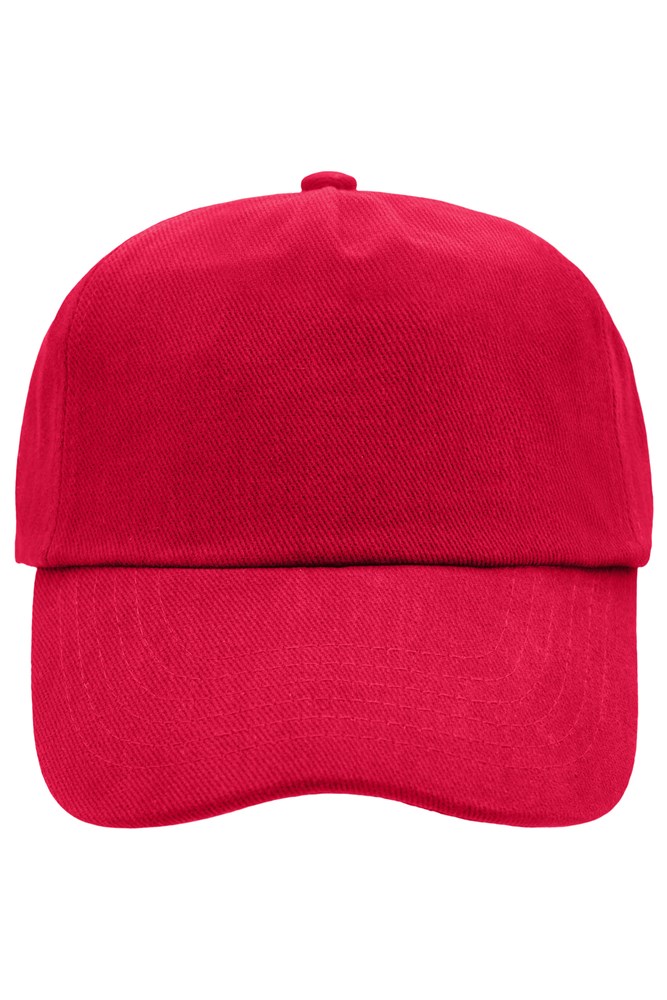 5 Panel Cap - Signal-red (ca. Pantone 186C)