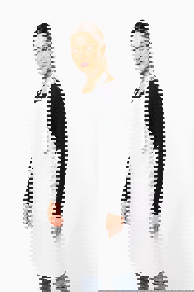 K8010 - Bei hohen Temperaturen waschbare Schürze aus Baumwollpolyester