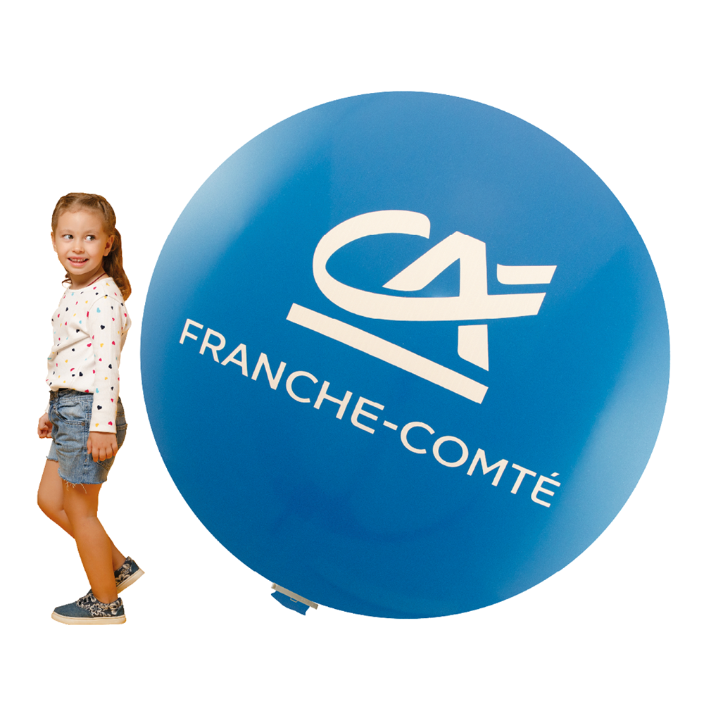 Bedruckte Riesenballons Ø 250 cm