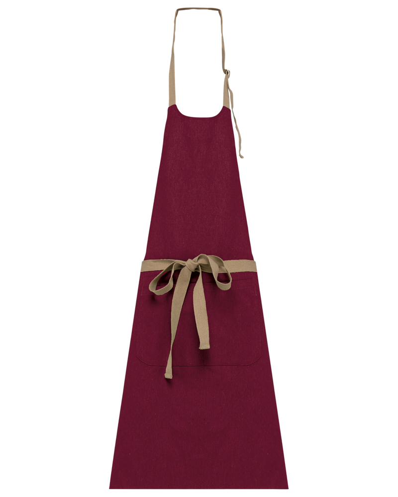 K8013 - Umweltfreundliche Unisex-Schürze - Rosewood