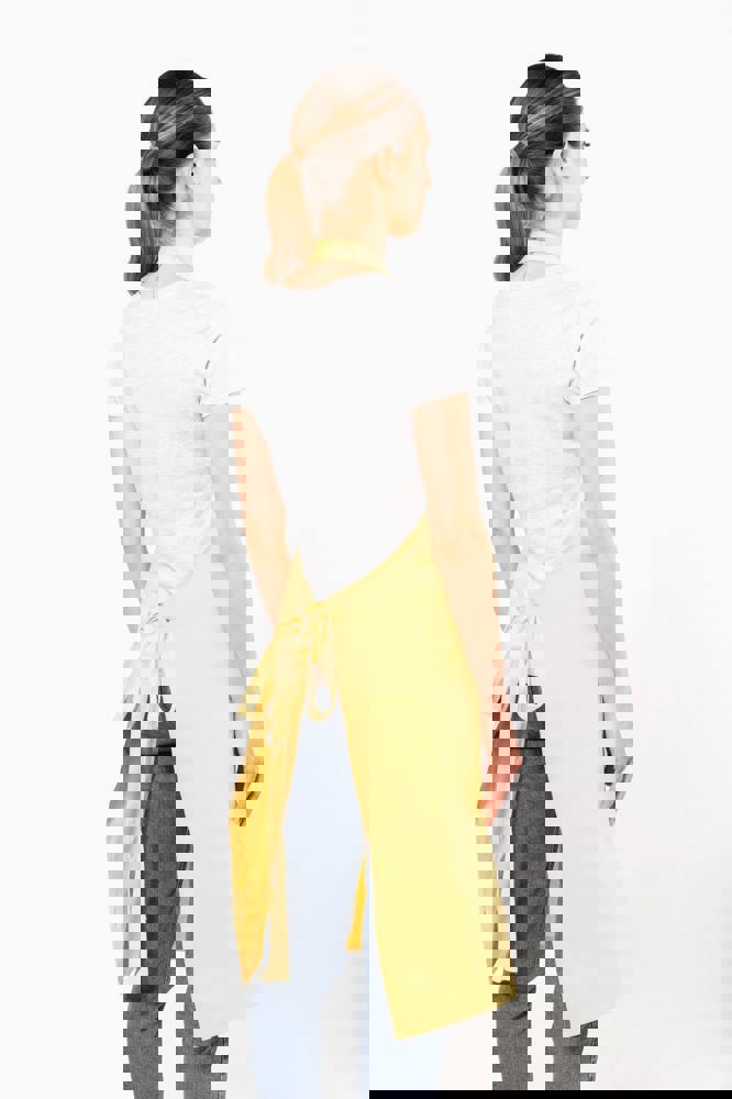 K8007 - Bio-Baumwolle Schürze mit Tasche